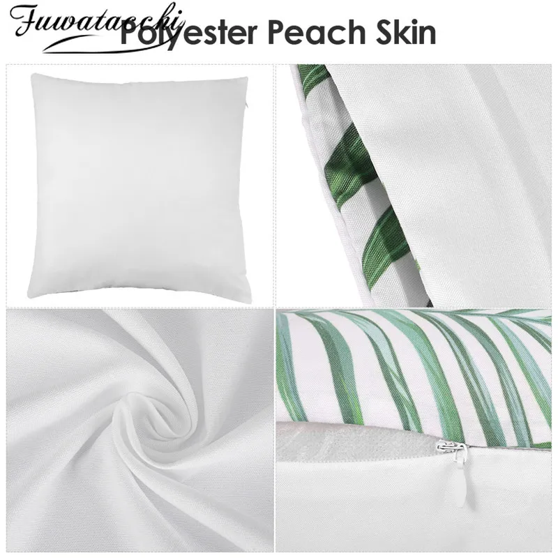 

Fuwatacchi Beautiful Girl Photo Cushion Cover 45x45cm Valentine's Day Pillowcases for Home Sofa Decorative Throw Pillows Covers