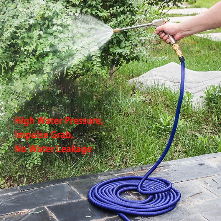 

Expandable Magic Hose Pipe High-Pressure Car Wash Hose Adjustable Spray Flexible Home Garden Watering Hose Cleaning Water Gun
