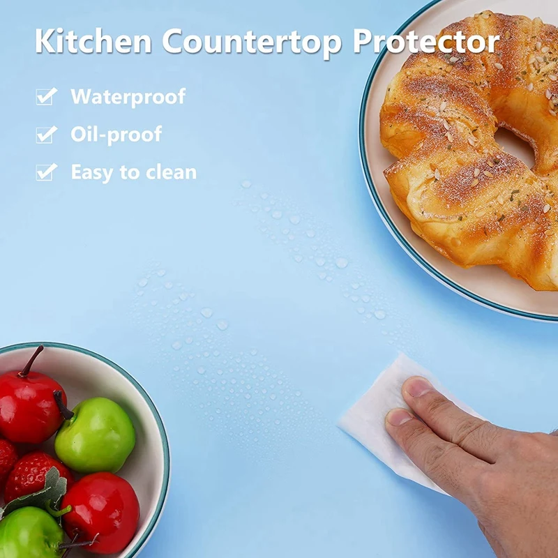 4Pcs Silicone Mats For Kitchen Counter Large Countertop Protector 16X12inch Nonskid Heat Resistant Desk Saver Pad | Дом и сад