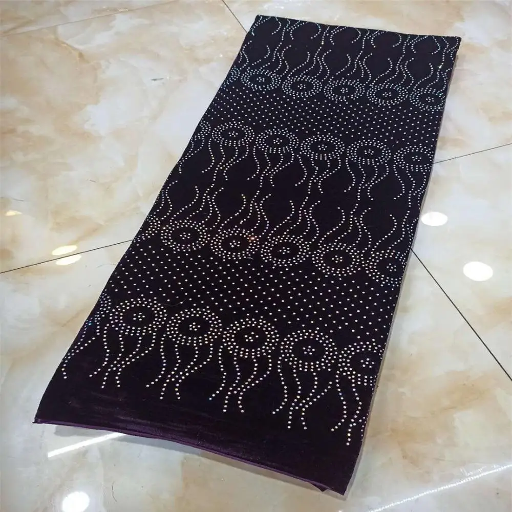 Африканская бархатная кружевная ткань с камнями нигерийская французская 2020