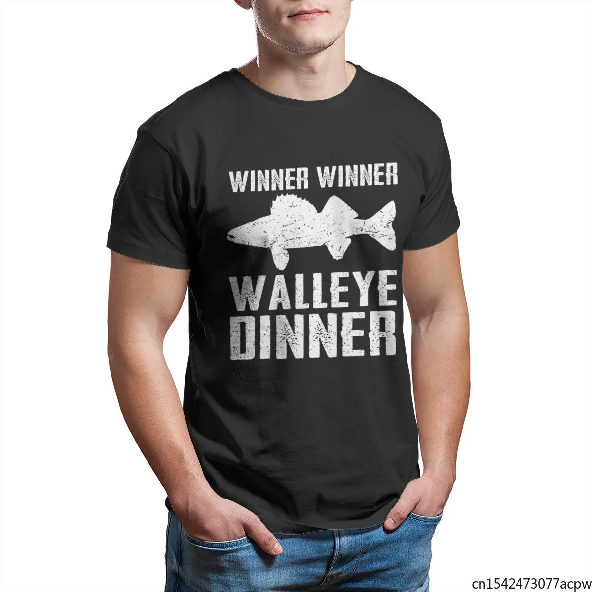 

Walleye Dinner Fishing Men's T-Shirt