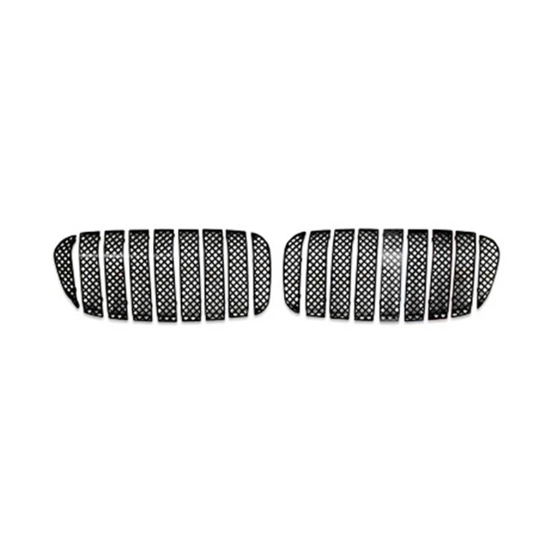 

Car Front Grille Insert Net 8 Lines Anti-Insect Net Mesh Trim For-BMW 3 Series 13-18