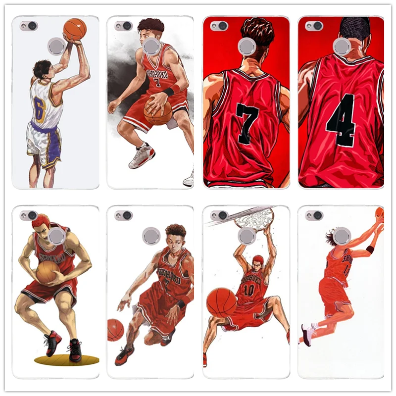 Мягкий прозрачный чехол с рисунком из аниме Slam Dunk Kuroko для Xiaomi Redmi Mi Note 2 3 3S 4 4A 4X 5 5X 5S