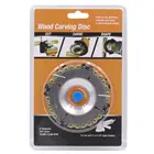 Диск для резьбы по дереву, искусственный диск для цепных пил, инструмент для шлифовки под углом 4 дюйма