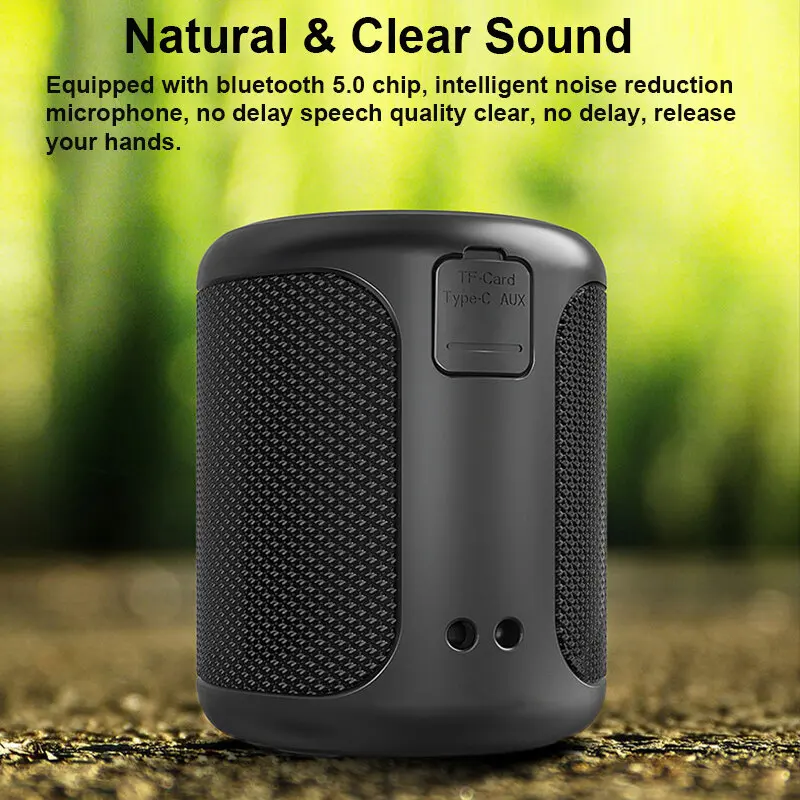 

Bakeey 15W Wireless Bluetooth 5.0 Speaker IPX6 Waterproof Soundpulse Deep Bass Soundbar 3600mAh TWS NEC Subwoofer