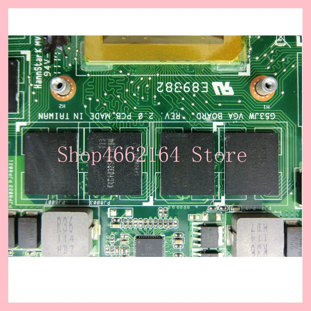 GTX460M/1 5 GB N11E GS A1 VGA Видеокарта для ASUS G53JW G53SW G53SX G73SW G73JW Материнская плата ноутбука