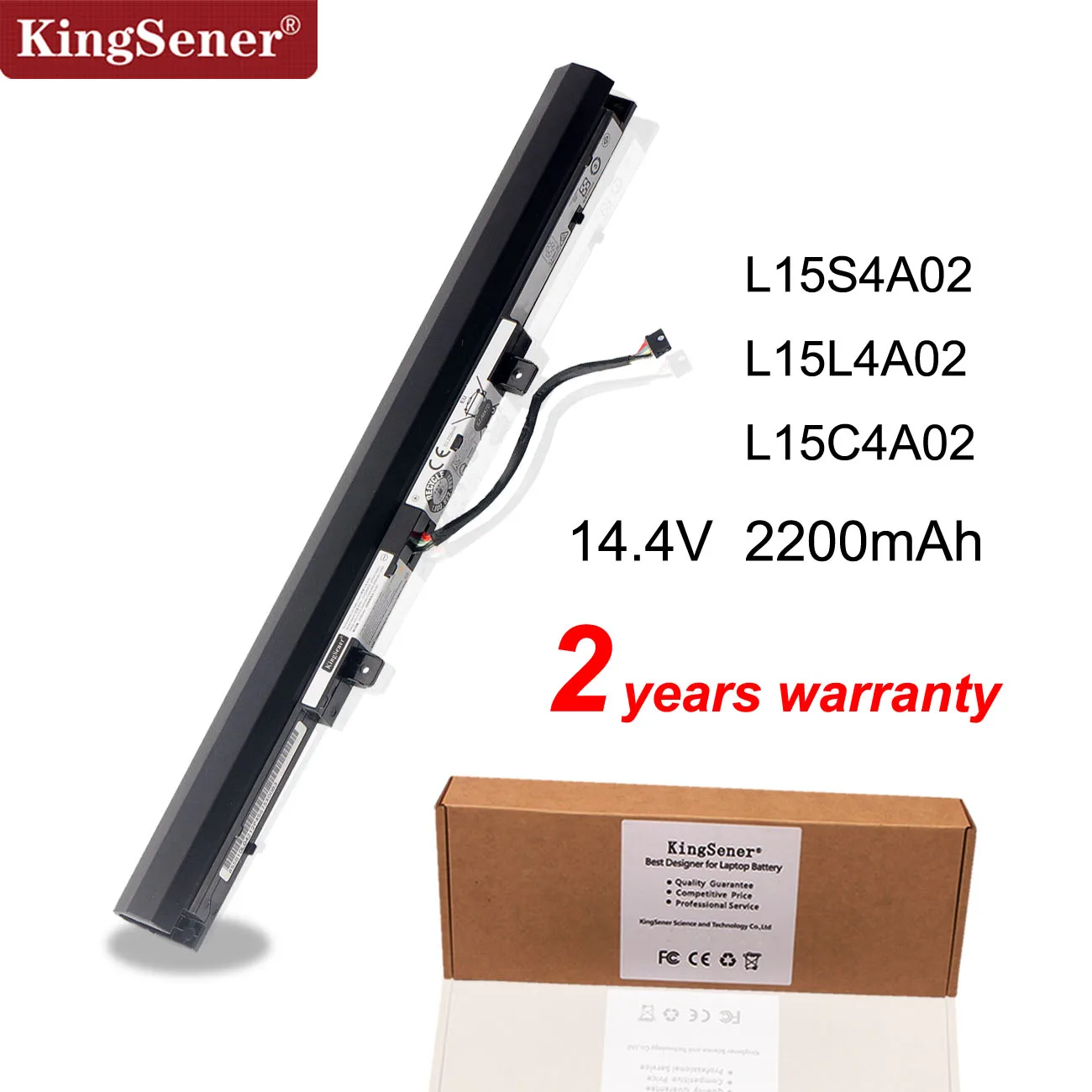 Аккумулятор для ноутбука Kingsener L15L4A02 L15C4A02 L15S4A02 Lenovo V310 14ISK |Аккумуляторы ноутбуков| |