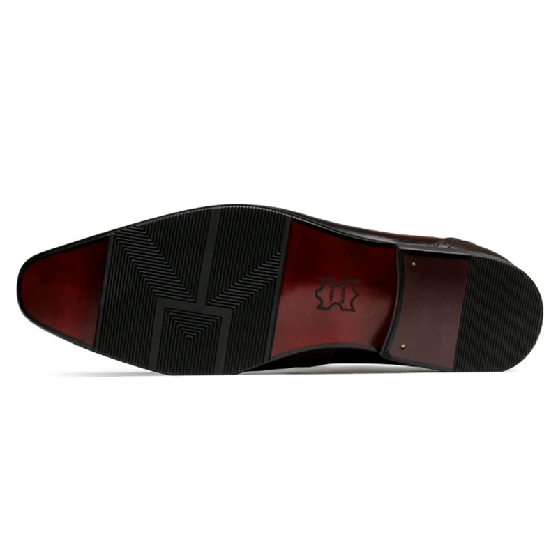 

New Italian Genuine Leather Men's Wedding Party Loafers Pointed Toe Slip on Comfortable Man Handmade Casual Shoes YMX800