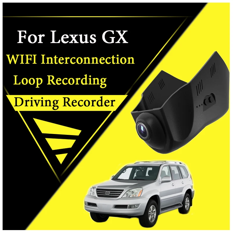 Автомобильный видеорегистратор с Wi-Fi и функцией записи дороги для Lexus GX Toyota Land