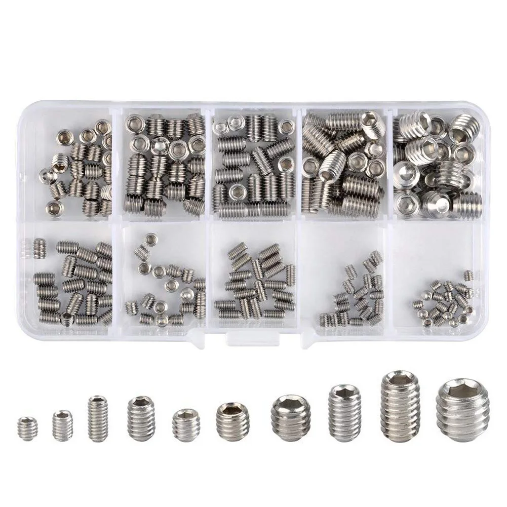 200 шт. аппаратные инструменты для ремонта метрической резьбы Шестигранная