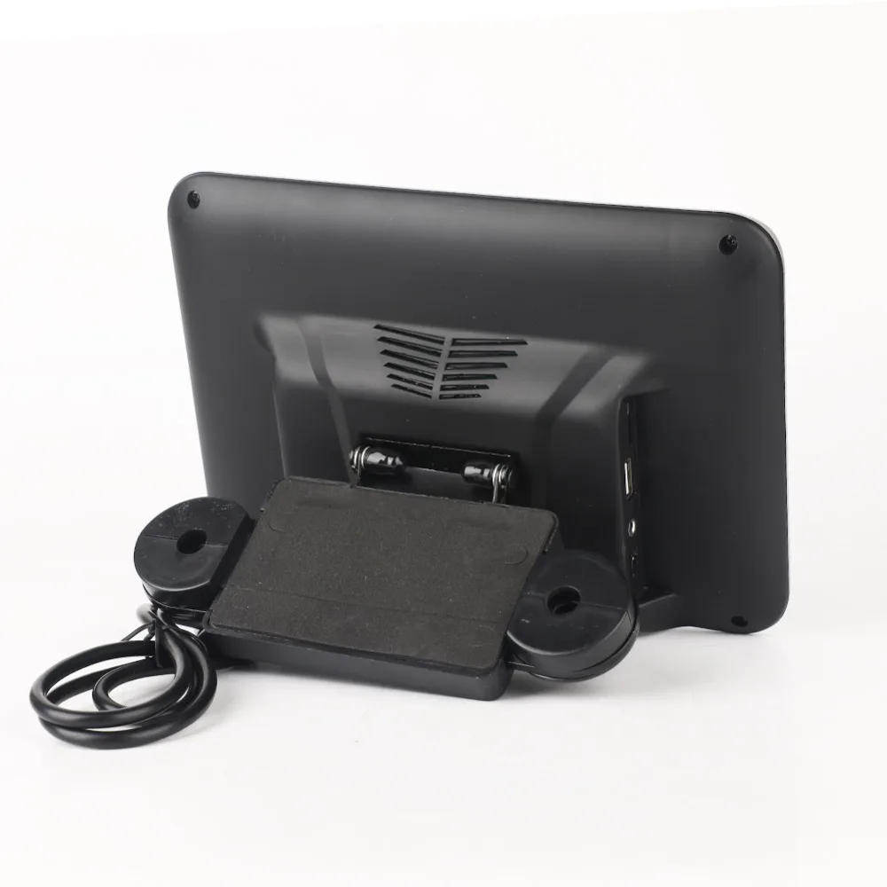 9 дюймов TFT цветной lcd подголовник DVD мониторы 1024x600 HD вход радио AV монитор для камеры заднего вида автомобиля аудио DVD плеер
