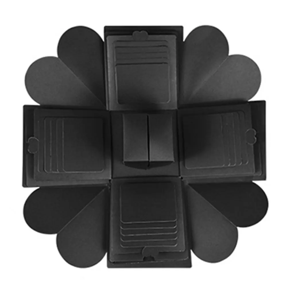 Шестигранная Взрывная Подарочная коробка фотоальбом любовь память многослойный