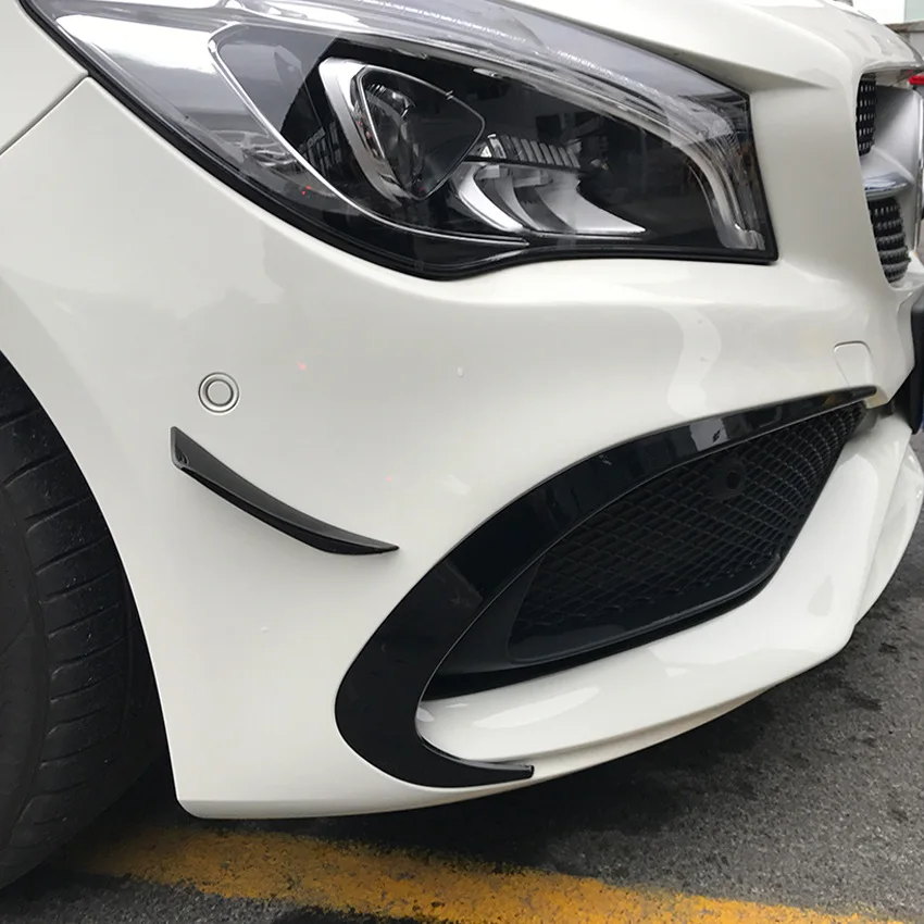 Наклейки на бампер для Mercedes Benz CLA Class W117 C117 2016 2019 CLA200 220 250 260 2 шт.|Наклейки