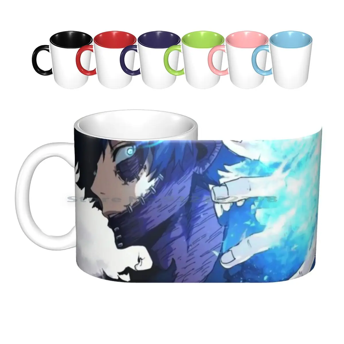 

Dabi Ceramic Mugs Coffee Cups Milk Tea Mug Boku No Hero Academia Anime Emotion League Of Villains Hero Villains Creative