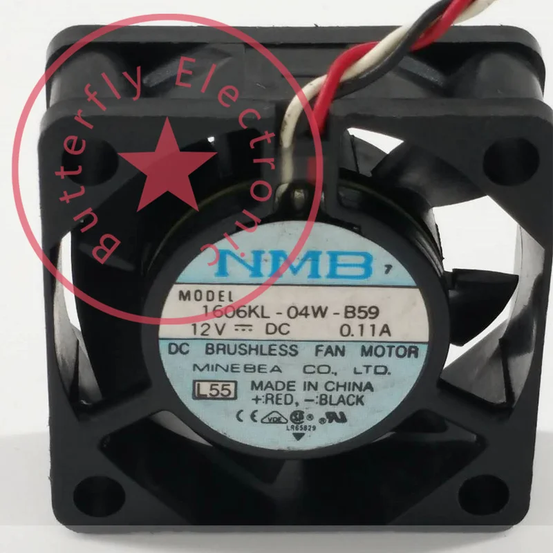 

BRAND NEW 1606KL-04W-B59 ORIGINAL 12V 0.11A AXIAL FLOW COOLING FAN COOLER 40*40*15MM 4015