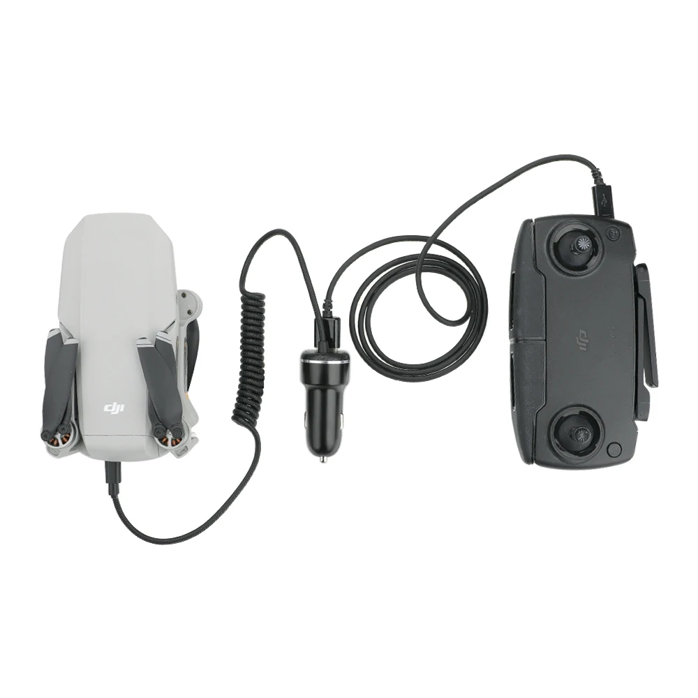 Автомобильное зарядное устройство для DJI Mavic Mini Drone пульт дистанционного
