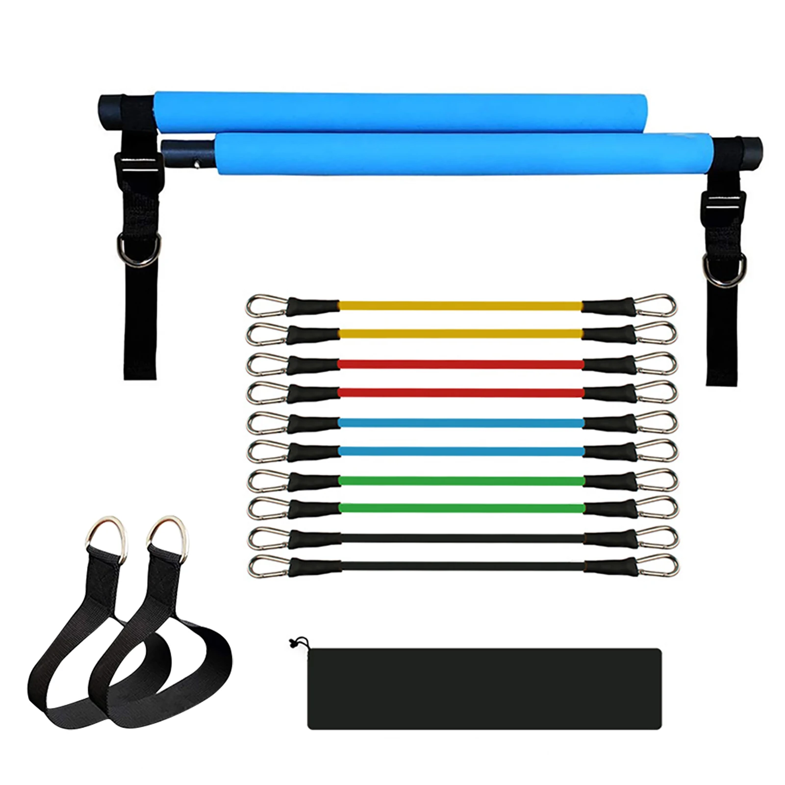 저렴한 남성 여성 보디 빌딩 홈 체육관 랠리 튜브 전신 필라테스 바 키트 보관 가방 조절 식 스트랩 휴대용 피트니스 분리형 구매 남성 여성 보디 빌딩 홈 체육관 랠리 튜브 전신 필라테스 바 키트 보관 가방 조절 식 스트랩 휴대용 피트니스 분리형