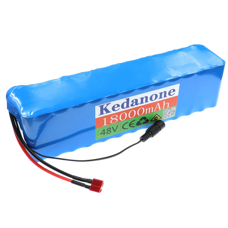 Kedanone 48V 18ah 13s3p Высокая мощность 18650 батарея Электромобиль Электрический мотоцикл
