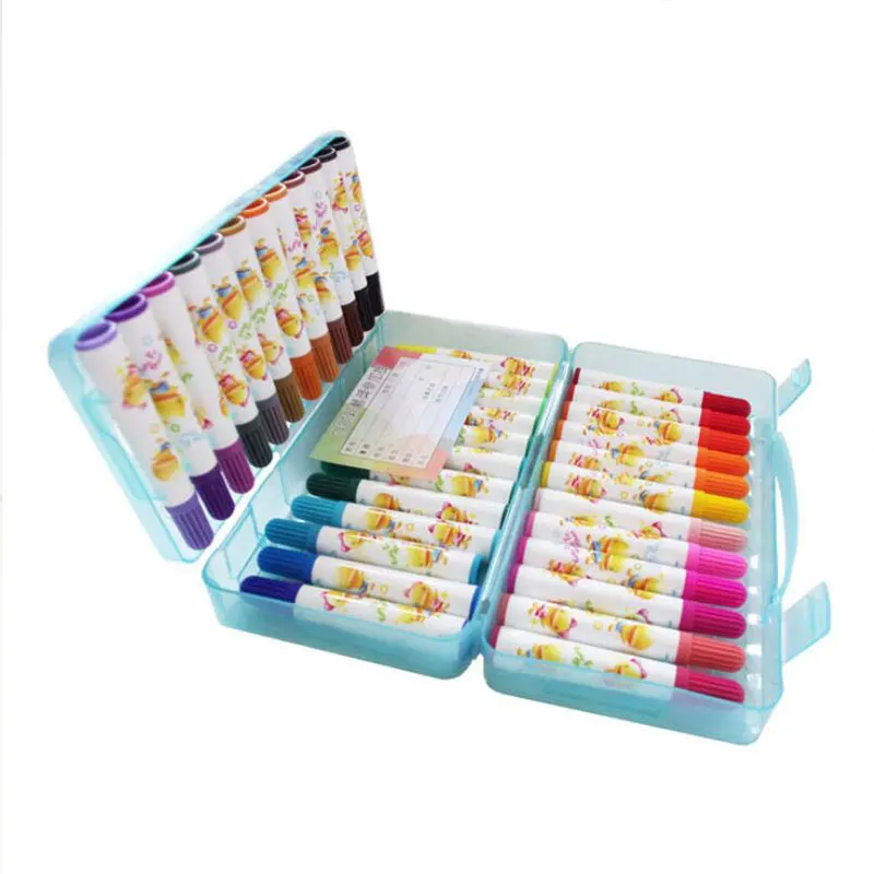 Канцелярские товары 24 цвета акварельные ручки Рисование комиксов каллиграфия