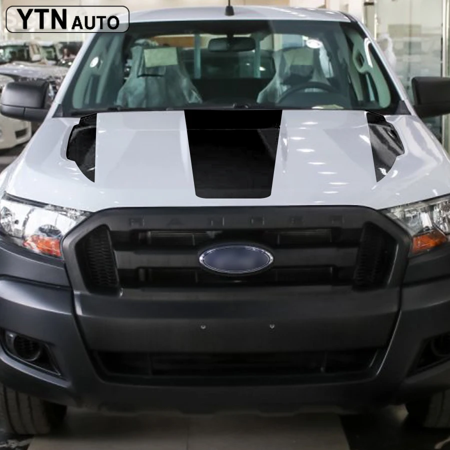 Автомобильные наклейки для Ford Ranger T7 T8 2015 2016 2017 2018 2019 1 комплект крутой капот
