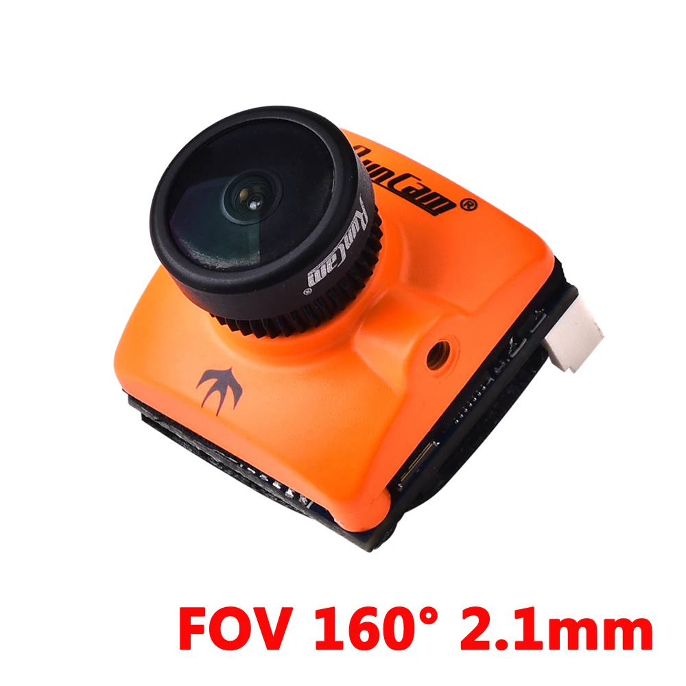 Runcam Micro Swift 3 V2 4:3 600TVL CCD Мини FPV камера PAL/NTSC переключаемая Супер WDR, OSD микро камера для FPV гоночный Дрон - Цвет: FOV 160  2.1mm