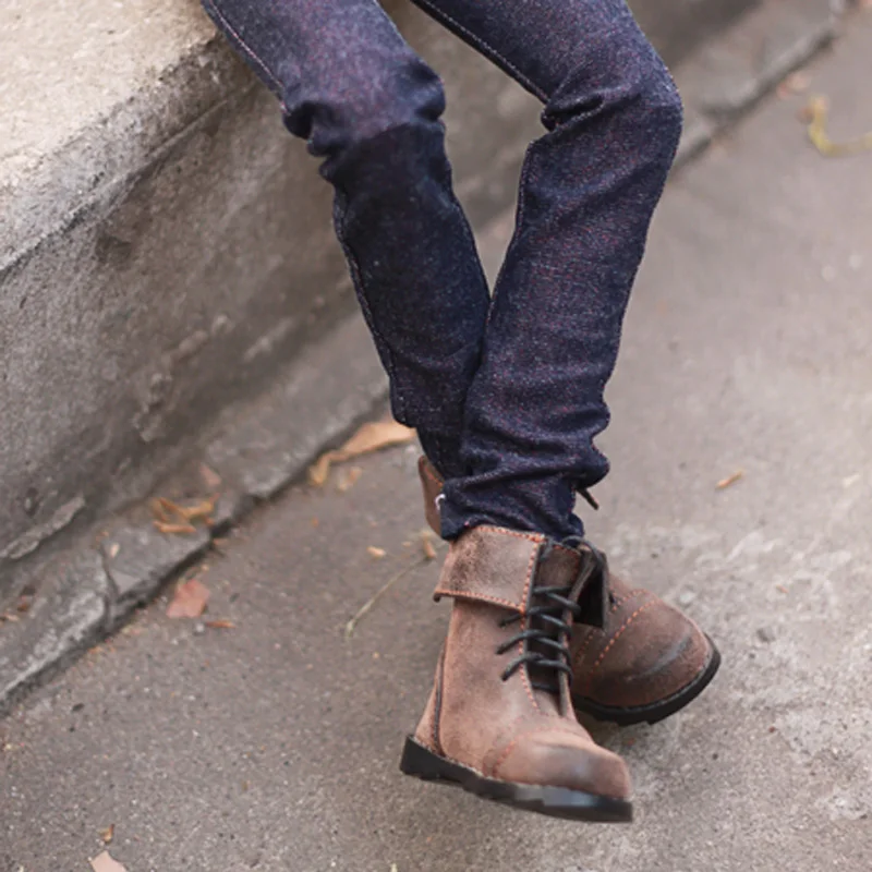 

1/4 BJD Shoes MSD Nubuck leather Boots Dollfie DREAM MID DK LUTS SOOM DOD Dollmore Luts AOD DZ AF