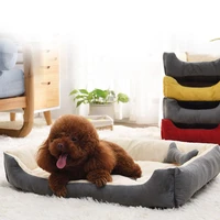 pet dog bed sofa mats pet products warm dog supplies bed for dogs washable house for cushion cat bed puppy cotton mat kennel