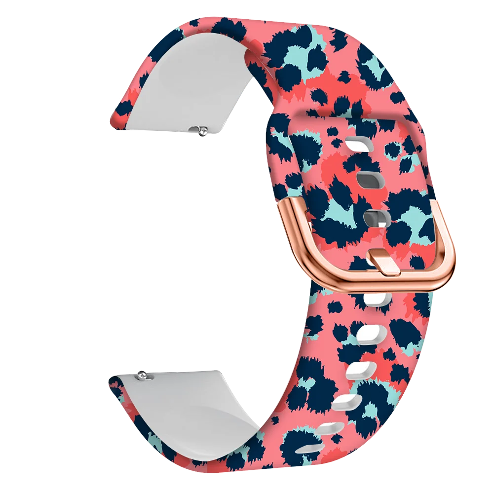 Силиконовый ремешок для часов с умным принтом сменный Браслет SUUNTO 3 спортивный