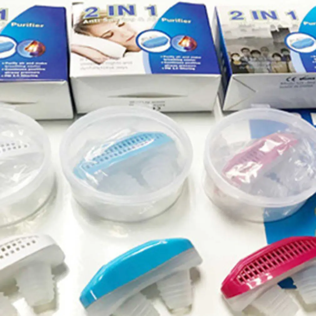 Анти Храп Стоп фильтр для очистки воздуха дыхательный аппарат очиститель залога