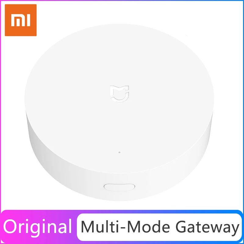 

Xiaomi Mijia Multi-Mode Gateway 3 ZigBee 3.0 WIFI Bluetooth Mesh Hub Voice Remote Control works With Mi Home APP Apple Homekit