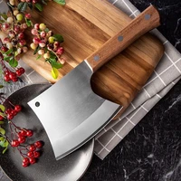 kitchen thickened axe knife for butchering bone chopping knife for household heavy duty chopping knife with wooden handle