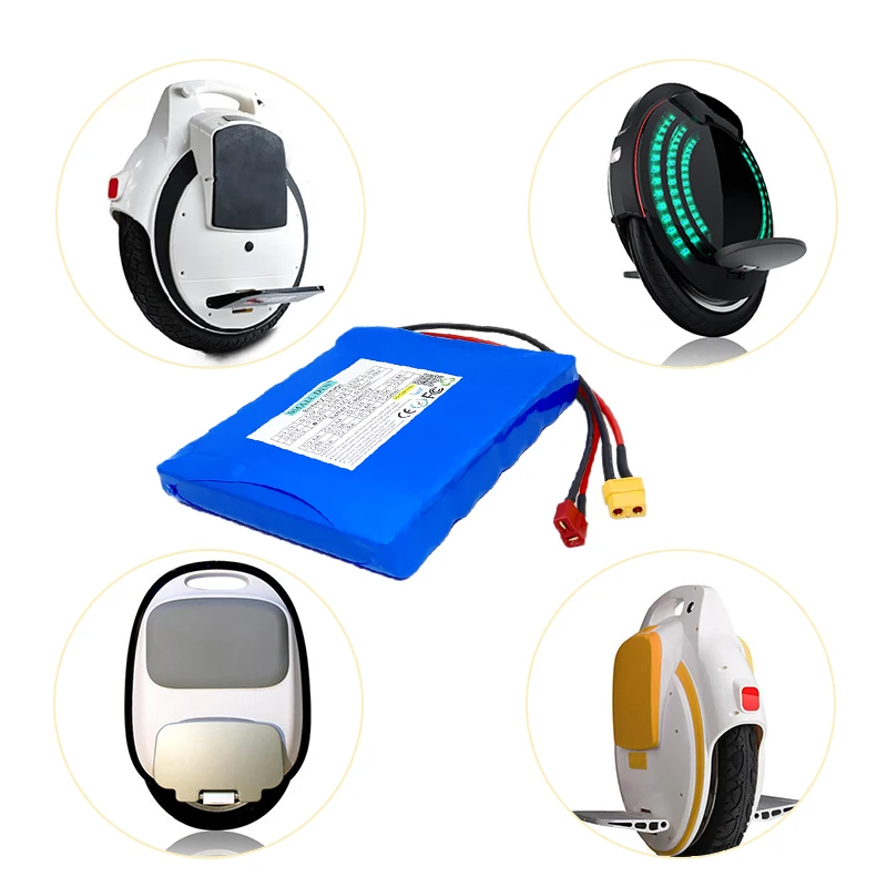 

60V 3Ah 18650 lithium Rechargeable battery pack 16S1P 180WH HG2 3000mAh Power battery for self balance scooter electric unicycle