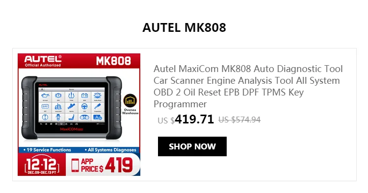 autel MaxiPRO MP808 автомобильный диагностический инструмент Автомобильный сканер Авто полная система тест OBD Автосканер PK Maxisys MS906 DS808 диагностический сканер сканер для диагностики авто