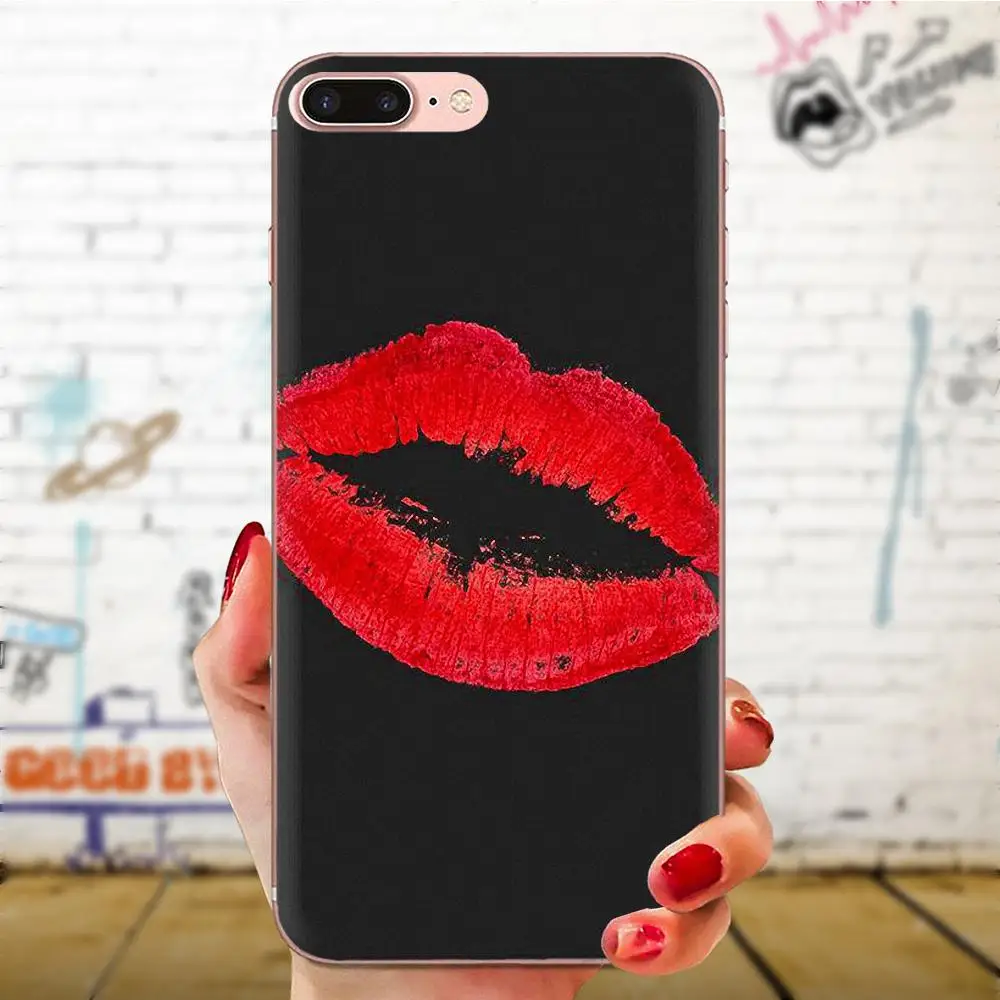Kiss Me губная помада Rouge для Huawei Honor Nova Note 5 5I 8A 8X10 Pro 9X Moto G G2 G3 G4 G5 G6 G7 Plus TPU хит продаж |