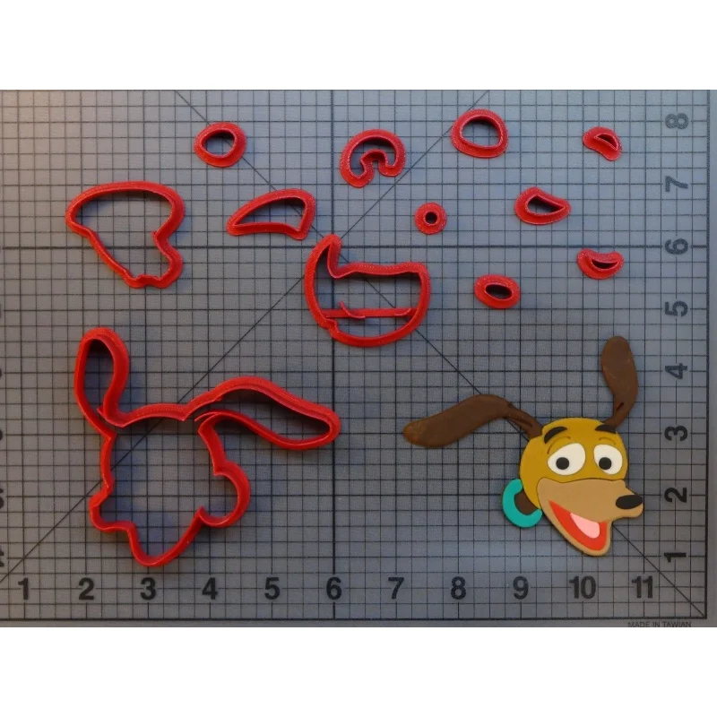 Игрушка логотип Картофельная собака хрипы Пингвин Базз силуэт помадка резак для