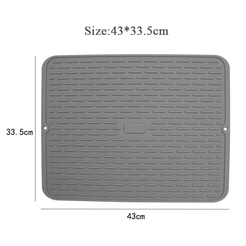 Силиконовая накладка Кухня кухонный коврик для раковина стол подушки Прилавок