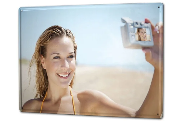 

Your Photo Image on a Metal Plate Tin Sign