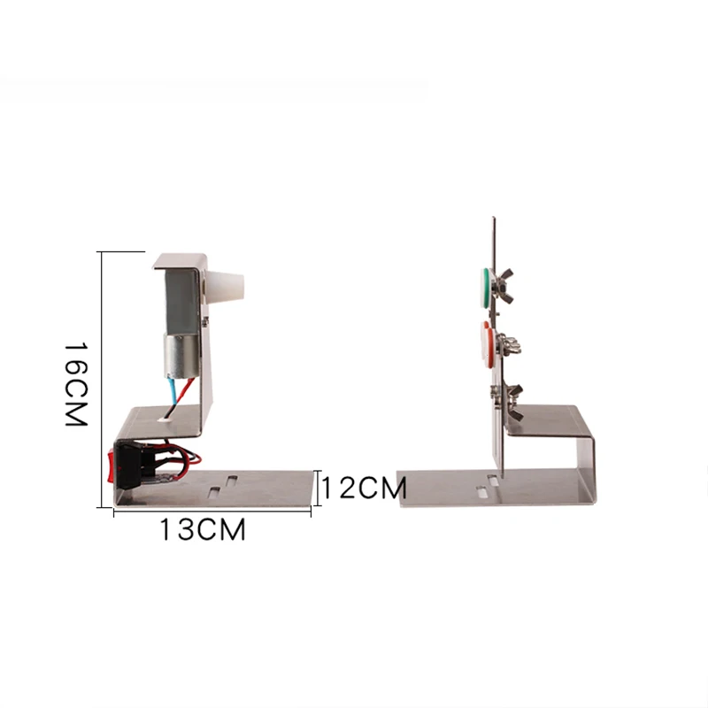 Electric Rotating Fishing Rod Making Winding Machine rod Modification Repair Tool Adjustable DIY Lure Gluing | Инструменты