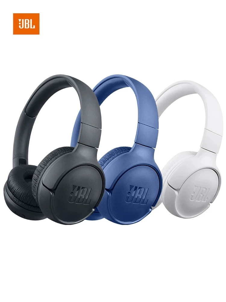 

Original JBL T500BT Wireless Bluetooth Headphone Deep Bass Sound Sports Game Headset with Mic Noise Canceling Foldable Earphones