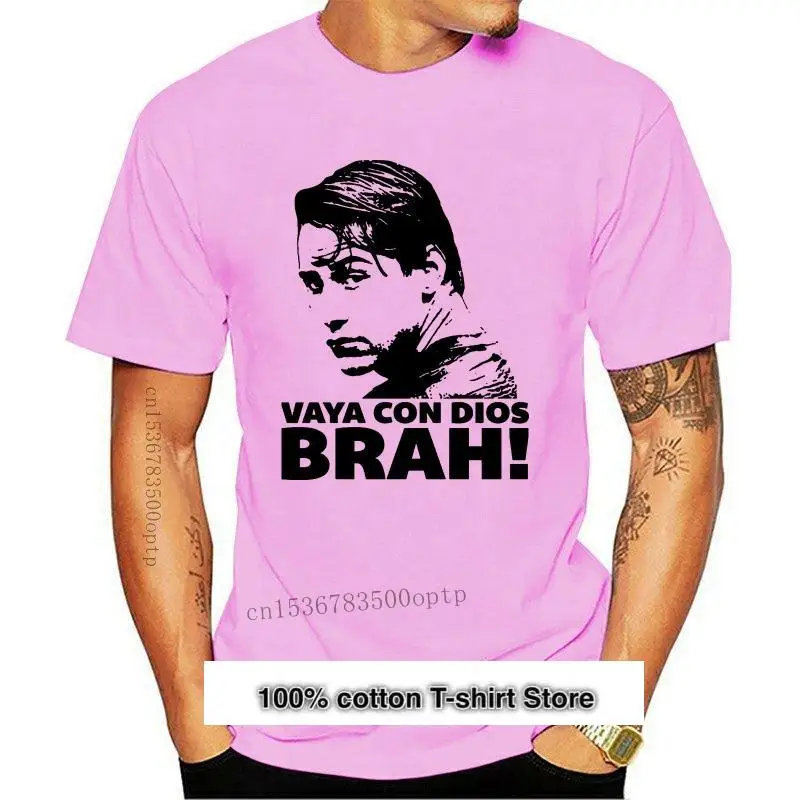 

Camiseta de algodón de manga corta para hombre, ropa de marca personalizada, de hip-hop, Con Dios, Brah Point Break