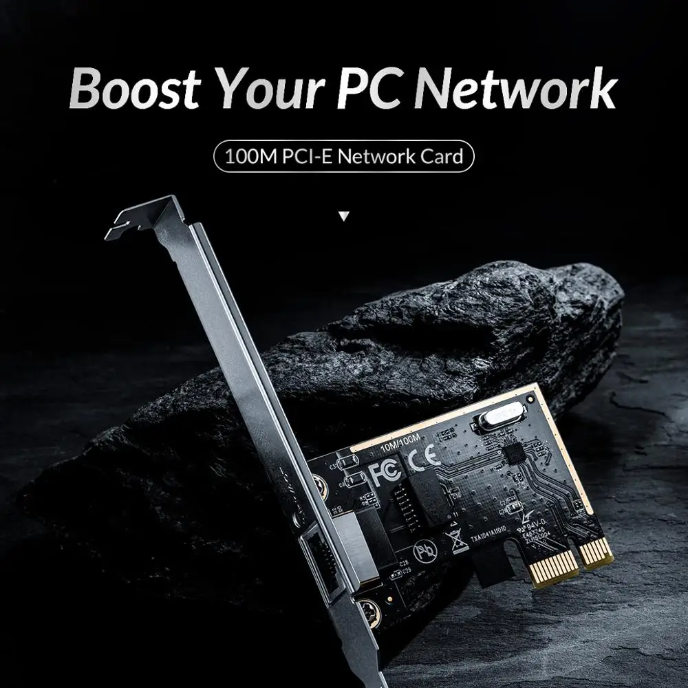 сетевой адаптер ethernet orico pci express 10100 м сет