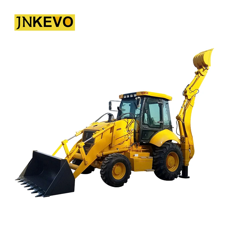 Большой фронтальный и экскаватор погрузчик с ковшом 4 в 1| |