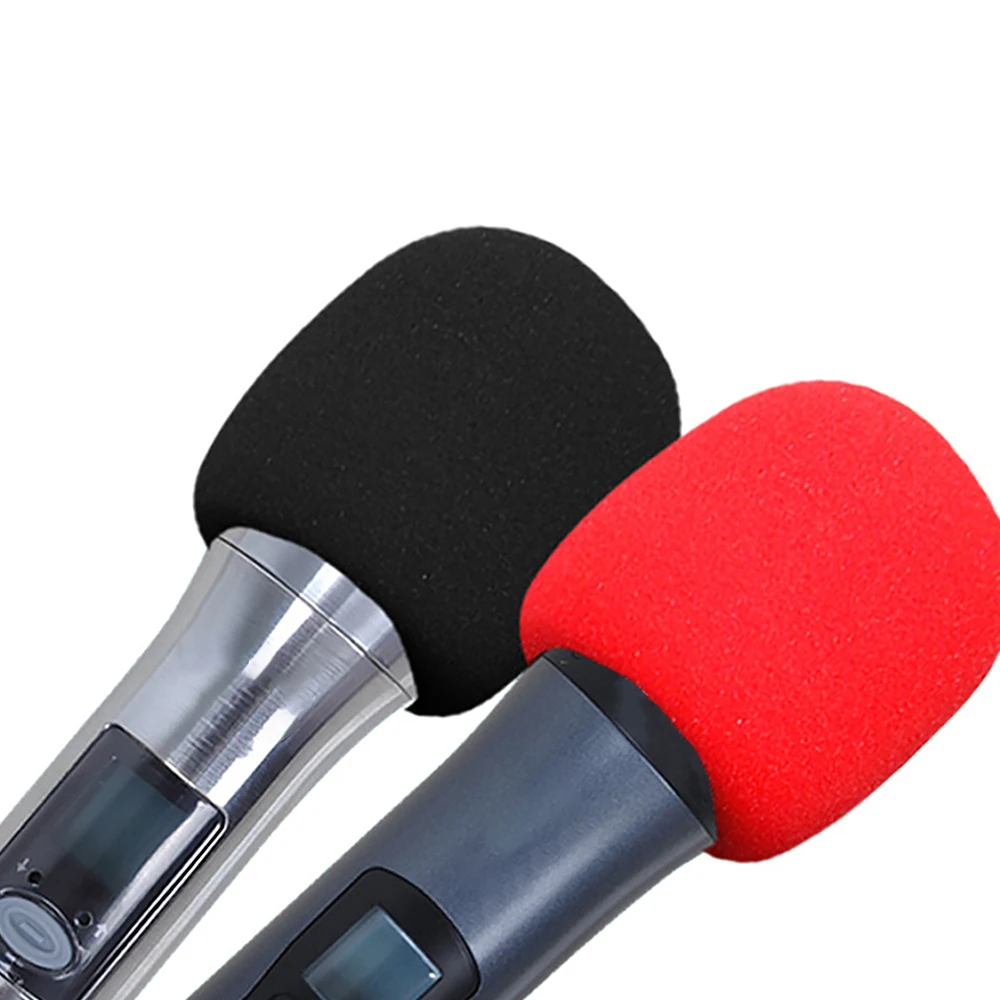 2 шт. утолщенные пенка для микрофона чехол Профессиональная студия ветровое