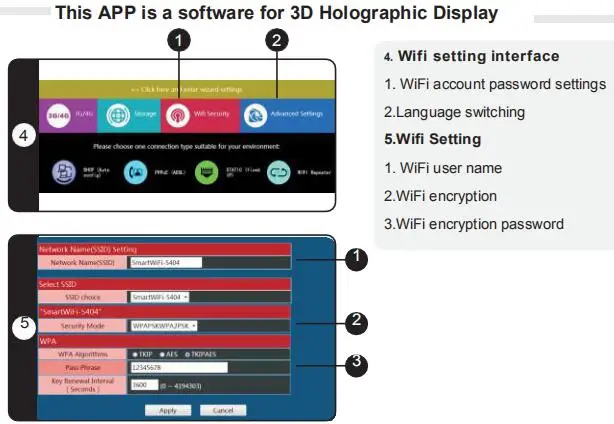 AUSIDA 43 см для ухода за ребенком для мам 3D WI-FI голограмма светодиодный вентилятор рекламная Дисплей светодиодный вентилятор голографический светодиодный проектор логотипа, holograma olograma светодиодная вывеска