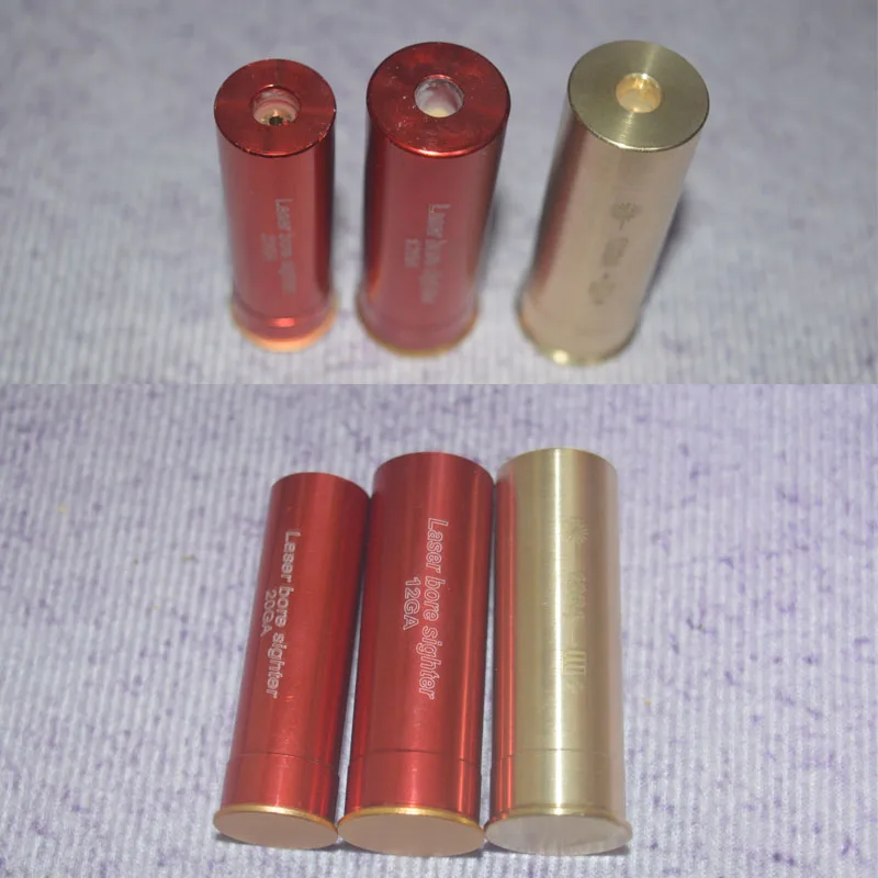 Красный точечный Лазер Boresight CAL .12GA 20GA патрон лазер для винтовки прицел охотничий