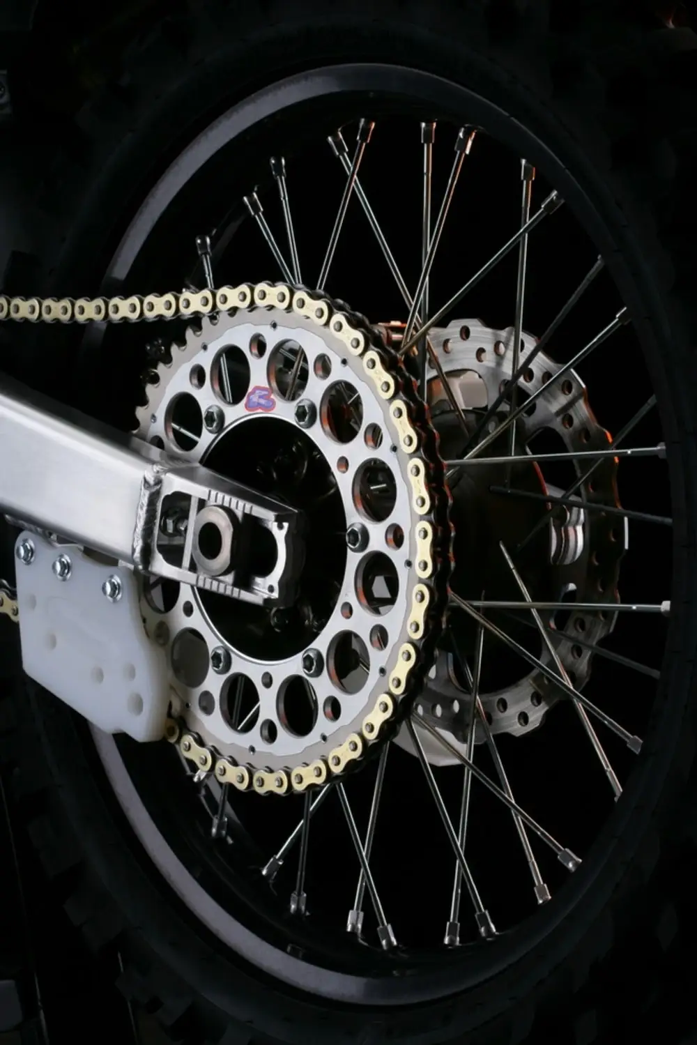 Составная задняя звезда Renthal Ultralight (Алюминий) #520 50T(J897) KTM цвет - серебро купить по