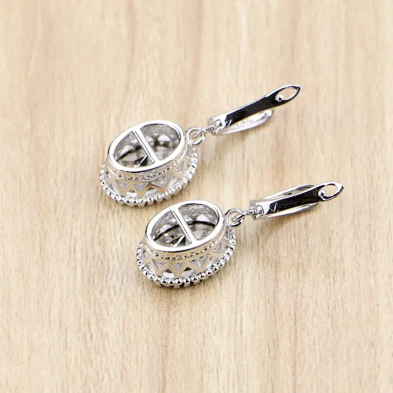 Натуральный Мистик Радуга циркониевые серьги-подвески 925 стерлингового серебра