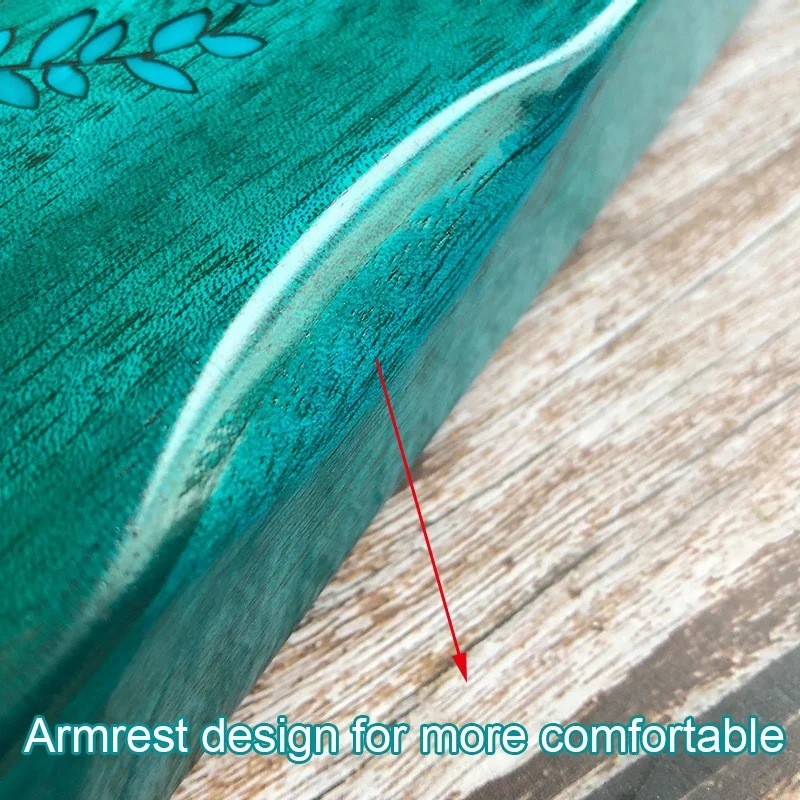 17 клавиш калимба шаблон большой палец фортепиано красное дерево тело