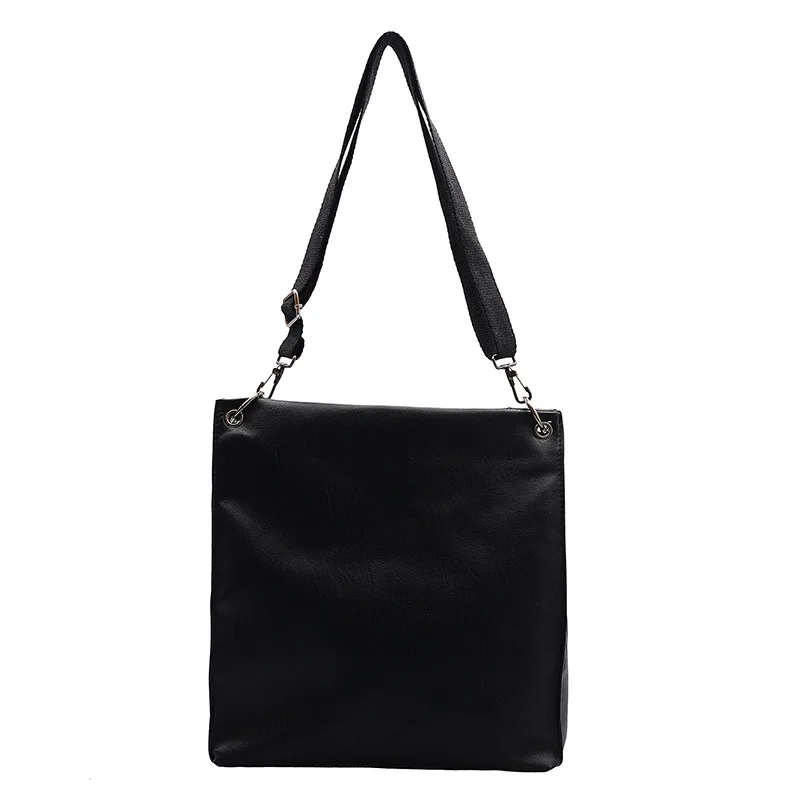 

2021 New PU Leather Bucket bag Women Shoulder Bag Female Crossbody Bags Handbag Large Capacity Eco Reusable Shopping Bag Pocket