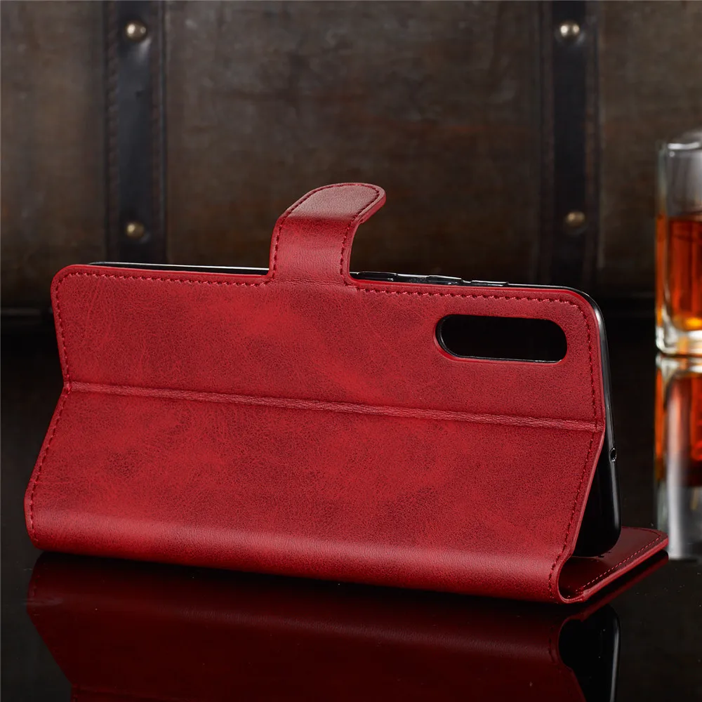 Ретро кожаный магнитные Кошелек откидная крышка защитный чехол на для SAMSUNG Galaxy A50